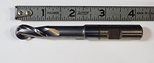 Niagara 1/2" Ball Endmill 1" LOC 2-1/8" Reduced Neck 1/2" Shank 2 Flute HSS TiCN