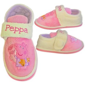 peppa pig slippers infant size 3