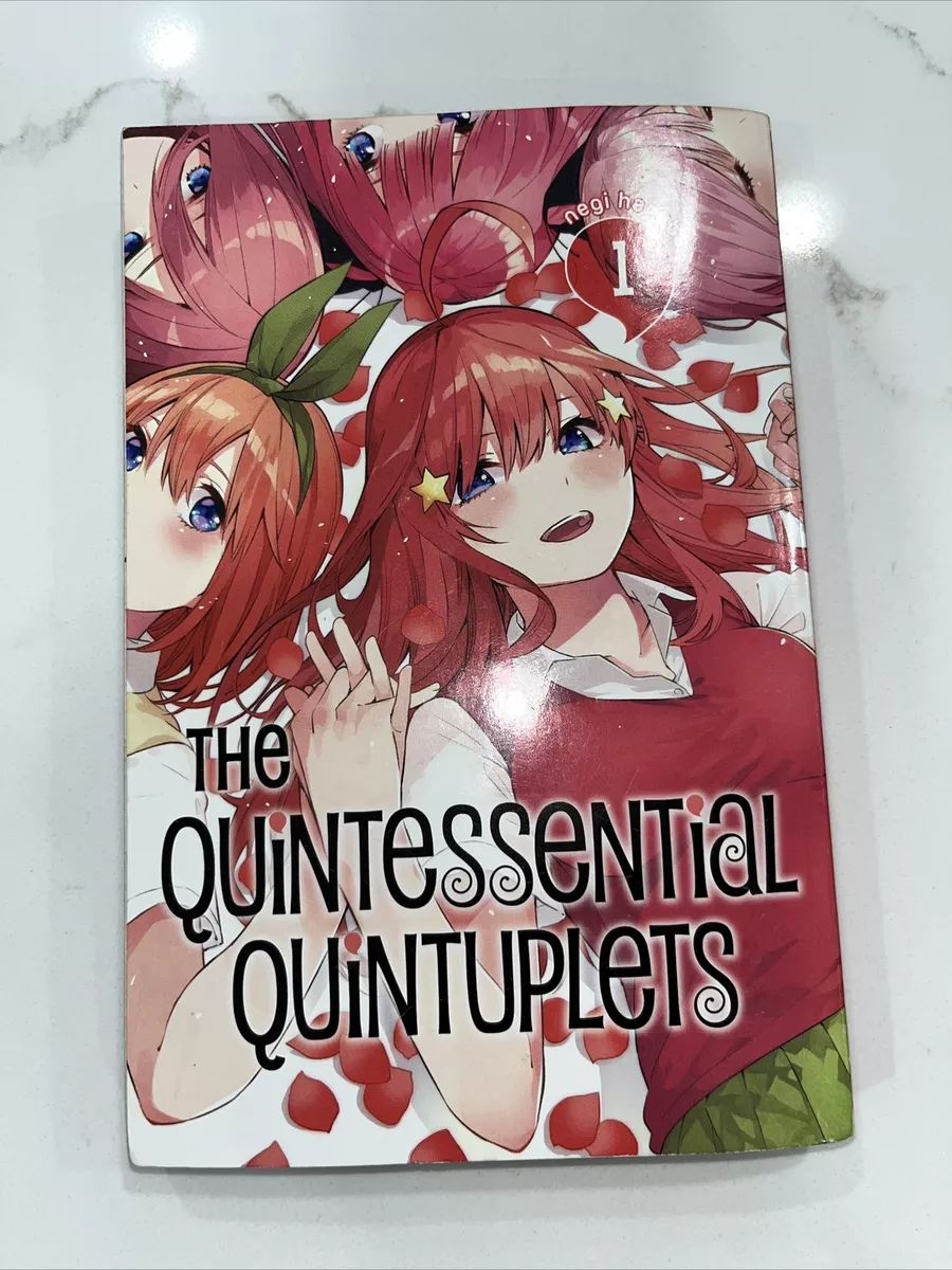 The Quintessential Quintuplets Part 1 Manga by Haruba, Negi