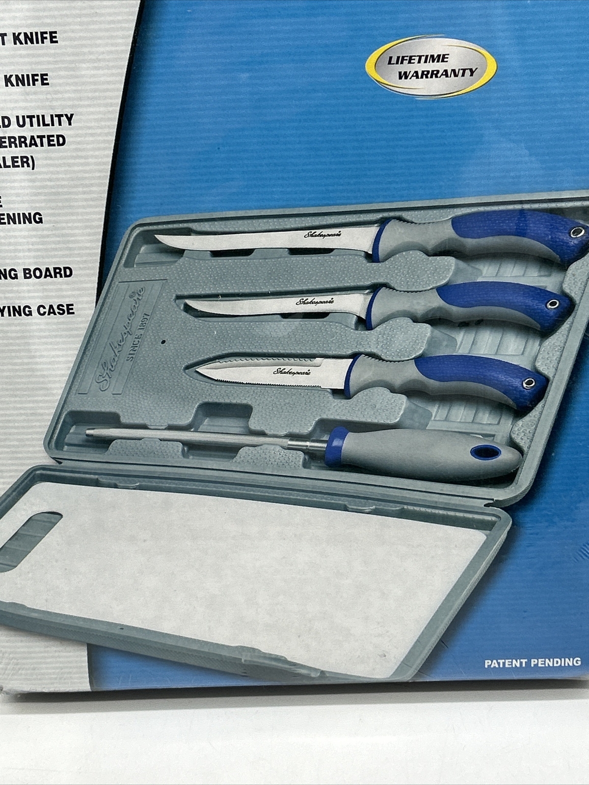 Shakespeare Six Piece Fish Fillet Knife Set for sale online eBay