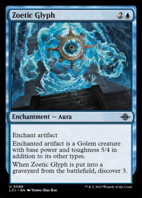 Magic MTG TCG The Lost Caverns of Ixalan 2023 Zoetic Glyph 86/292