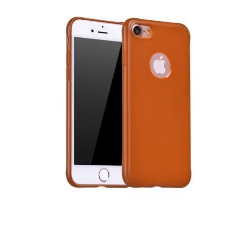 iPhone 8/8 Plus TPU Soft Silicone Bumper PU Funda de cuero - Imagen 19 de 19