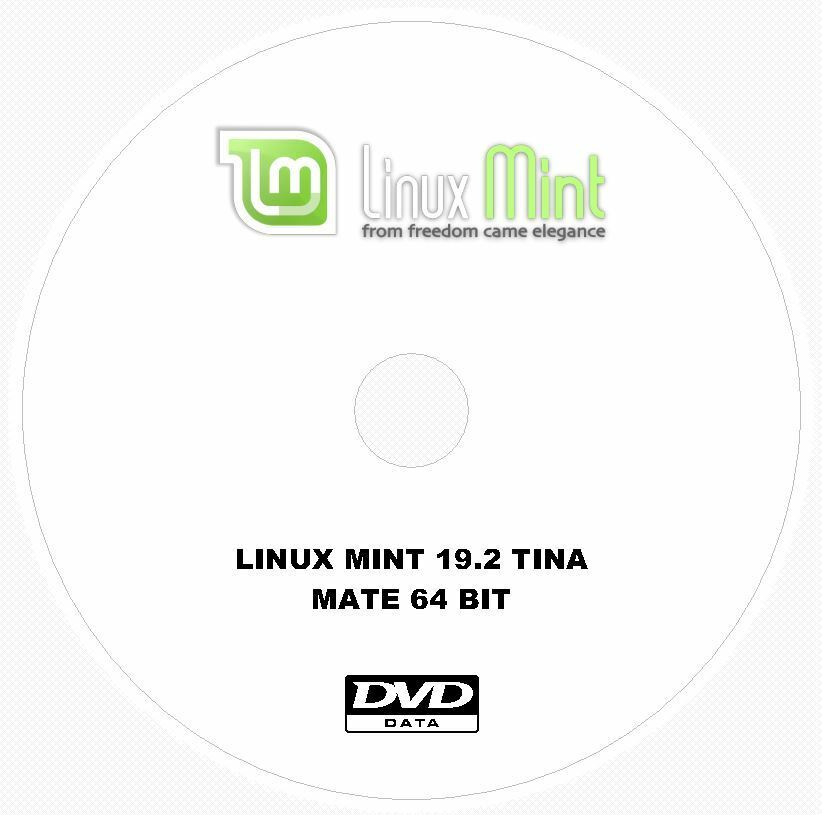 Linux Mint 19.2 Tina MATE Install Disc