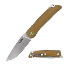 S-TEC Sandvik Stainless Steel Series Folding Knife w/ G10 Composite Handle