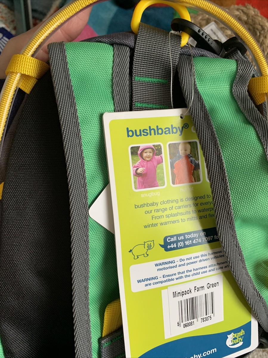 bushbaby mini backpack Bushbaby Mini Back Pack 1-4 Years