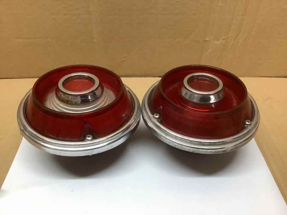 65 66 Vintage CHEVY CORVAIR MONZA LANTERNA TRASEIRA E LUZ DE RÉ Conjunto MUITO RARO - Imagem 2 de 4