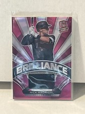 Nick Madrigal 2021 Panini Spectra Brilliance Materials Hyper 2/20