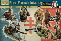 Italeri - 6189 - Free French Infantry - World War Ii - 1:72
