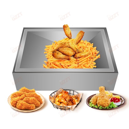 Pommes Frites Dump Station French fries dump station Brathähnchen Ölfilter Tray - Afbeelding 1 van 7