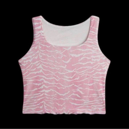 🌻NEW (w/tags) Seafolly Girls Pink & White Zanzibar Zebra Tankini Bottoms Set - Picture 3 of 11