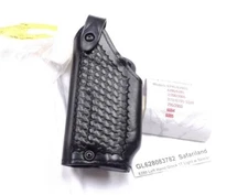 Safariland 6280 Left Hand Duty Holster Glock 17 22 with GTL Light + Spacer