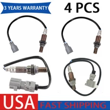 4pcs Oxygen Sensor Upper+Lower For 2006 - 2008 Lexus Rx400h 3.3l V6 Electric/Gas