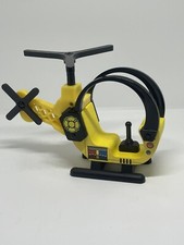 2011 Kidkraft Helicopter Plastic Rescue Helicopter Black Yellow