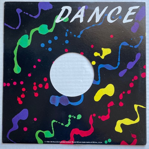 JANET JACKSON When I Think Of You 1986 AUSTRALIAN Only BLUE VINYL 12" Single VG+ - Picture 2 of 3