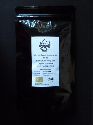 TeeRiQ GH-01 Premium Bio Houji-cha aus 1.Ernte,Original Japan,Roasted green tea