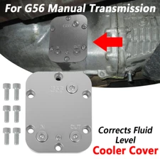 Aluminum Cooler Cover Corrects Fluid Level For Dodge RAM PICKUP G56 Transmission