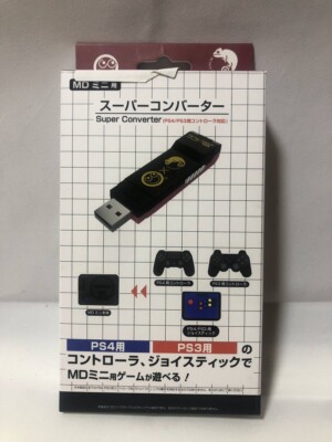 For MD Mini Super Converter Compatible with PS4/PS3 Controller