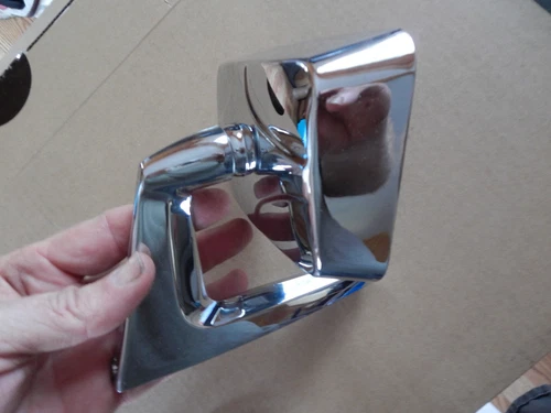 Rectangle Exterior side Door Mirrors & Gaskets Kit PAIR Universal Dodge