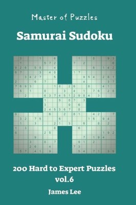 Master Of Puzzles - Samurai Sudoku 200 Hard To Expert Vol  6