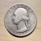 1932-S Washington Quarter Silver Key Date Scratched Reverse Great Album Coin