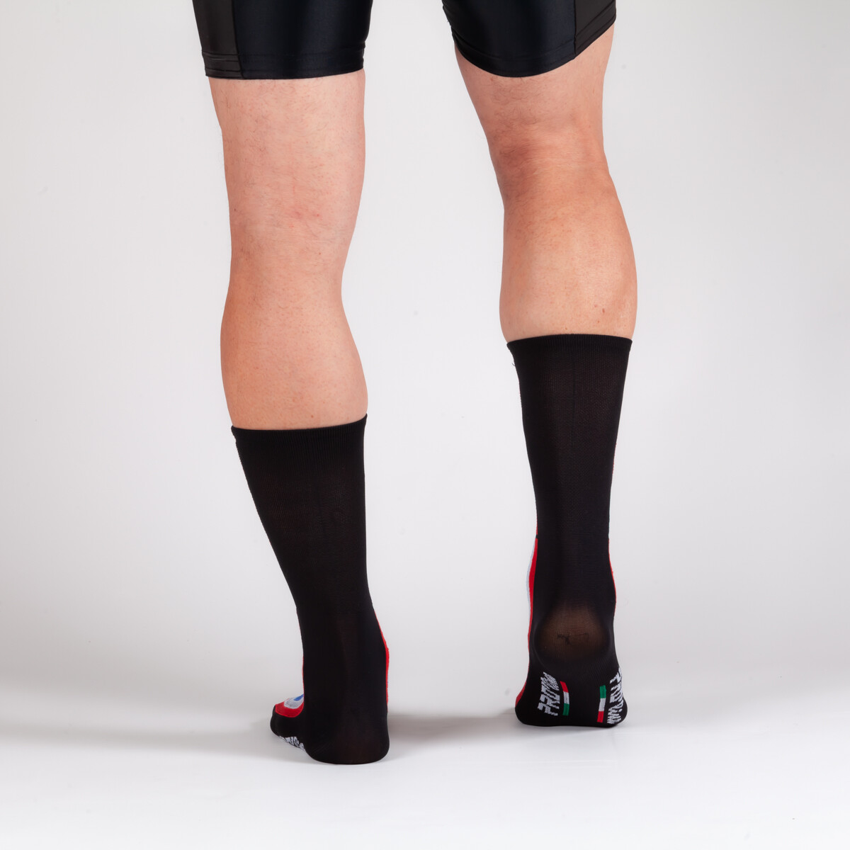PRO' line Calze Calzini Ciclismo Bicicletta Bici da Corsa Nero Vintage Edition foto 5