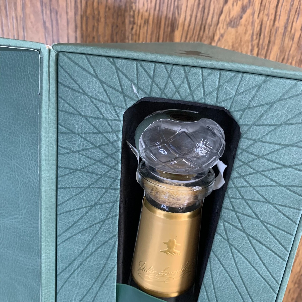 Don Julio Ultima Reserva Tequila Batch 001 EMPTY BOTTLE and BOX 