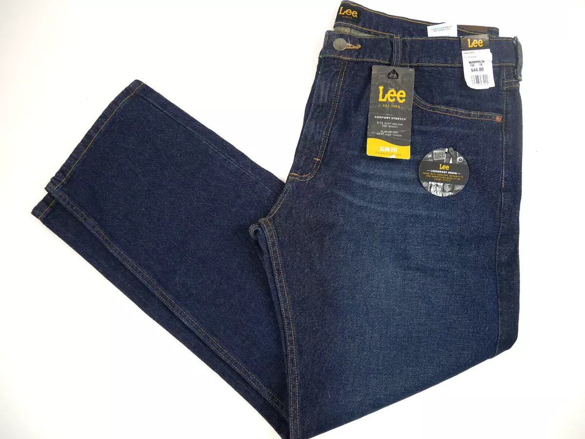 Lee Men's Legendary Slim Straight Jeans