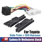 <!--F#f_0-->Fit Toyota Car Stereo Double Din Dash Facia Fascia Kit + ISO Wiring Harness AU<!--F/-->