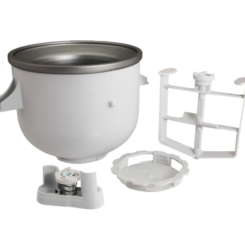 KitchenAid Ice Cream Maker Stand Mixer Attachment Model KICA0WH NEW