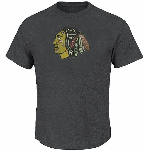 Chicago Blackhawks anthrazit Big Time Play kurzärmliges T-Shirt - Bild 2 von 6