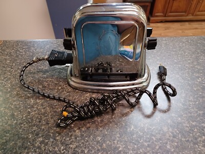 Vtg Art Deco  Bersted Electric Toaster Model No 71