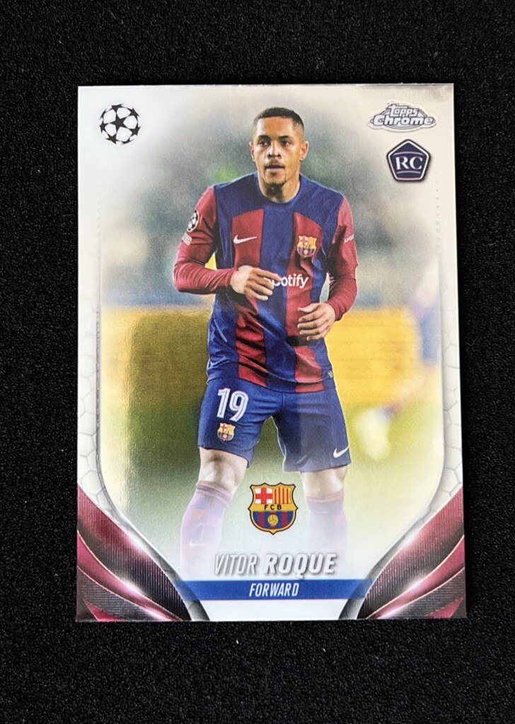2023-24 Topps Chrome UEFA Club Refractors #28 Vitor Roque