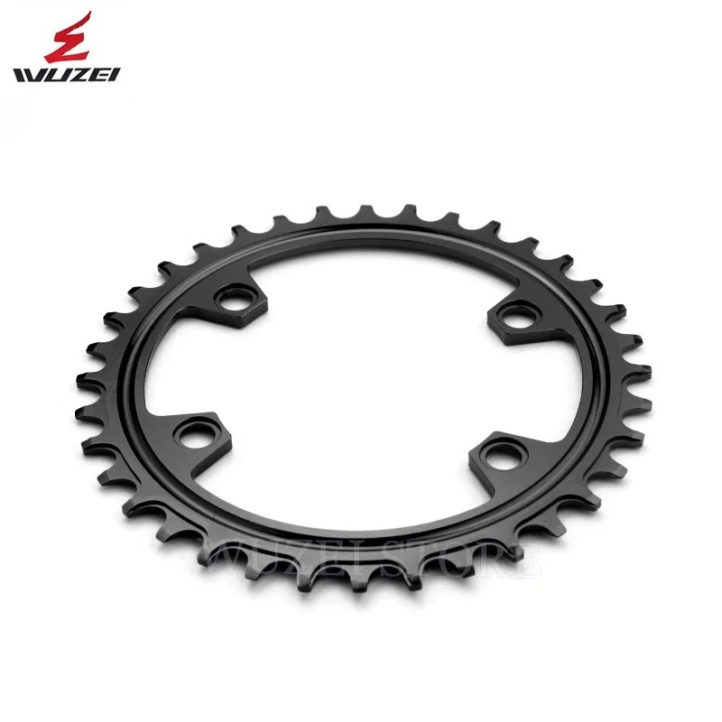 96 BCD MTB Oval/Round Chainring 32T 34T 36T 38T Crank Tooth plate for SHIMANO  - Image 3 of 4