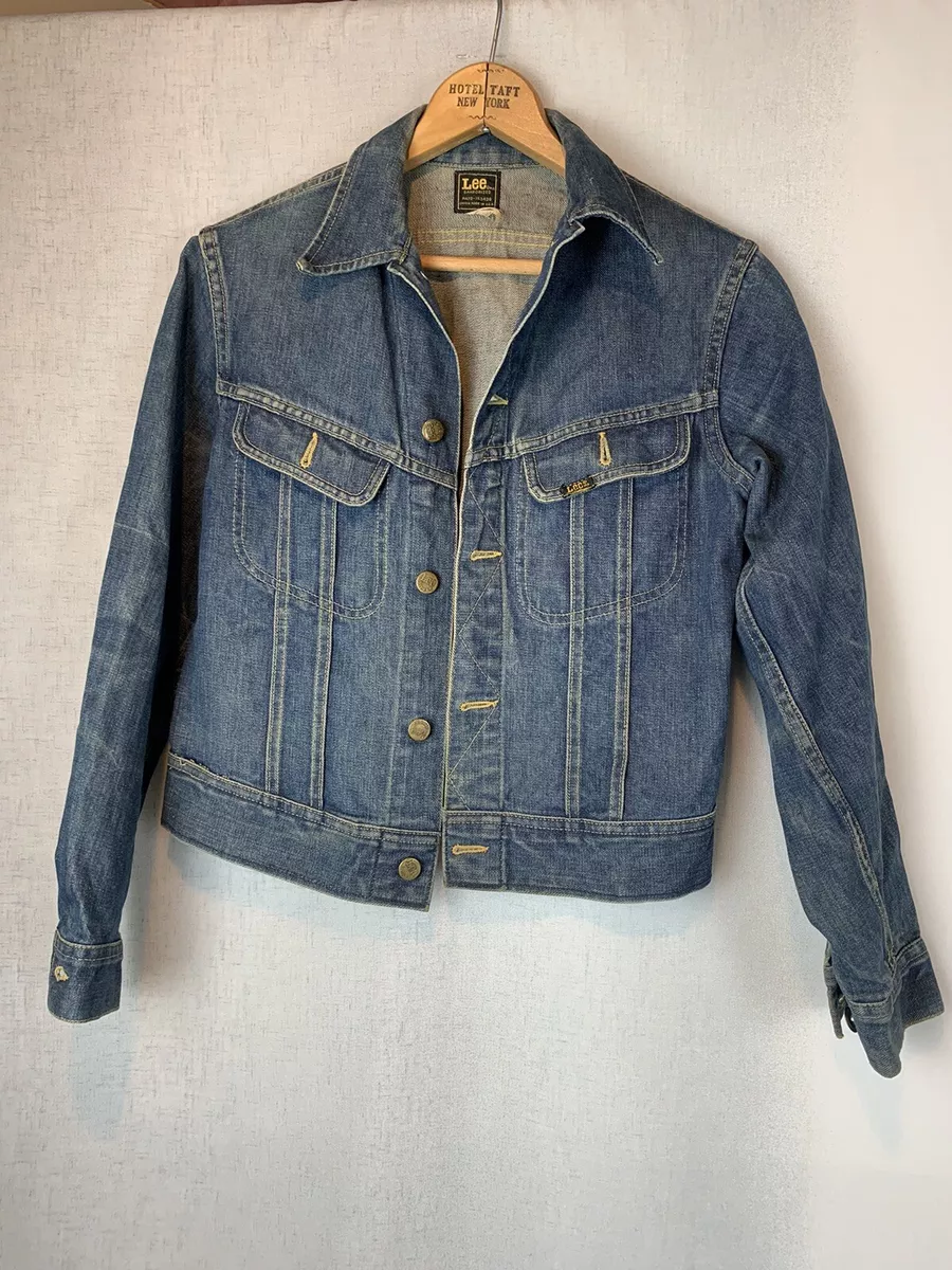 Vintage Lee Riders Denim Jacket Sanforized PATD-153438 Union Made 