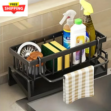 Sponge Holder Dishcloth Accessories Home Dish Brush For Kitchen Sink Organizer