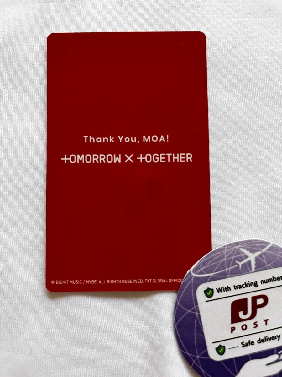 TXT SOOBIN ACT PROMISE JAPAN Lucky Draw FC Membership JAPAN TXT SOOBIN ACT PROMISE JAPAN Lucky Draw FC Membership JAPAN