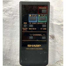 Sharp RRMCG0275GESA VCR Remote Control
