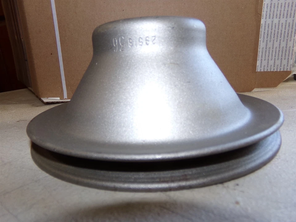 1970 71 Dodge Plymouth bomba de água polia 2951836 carregador fabricante de equipamento original espanador 318 340 - Imagem 3 de 3