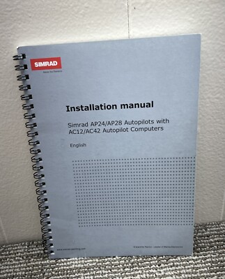 Simrad AP24/AP28 Autopilots with AC12/AC42 Autopilot Computers 6123 94