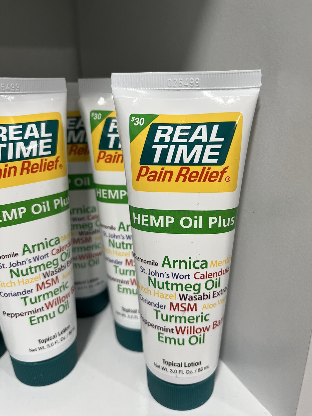 real time pain relief Hemp Oil Plus Topical Lotion 3.0 Oz | eBay