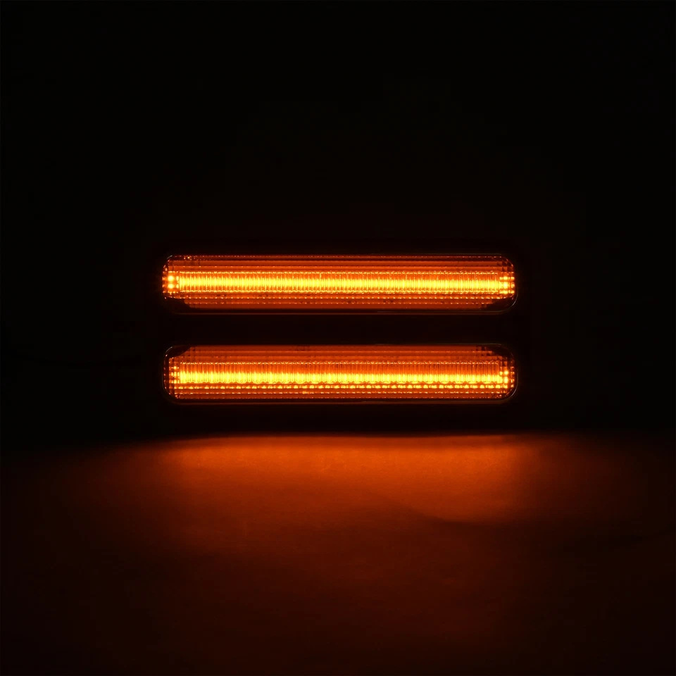 For Chevrolet C10 & GMC C15/C1500 Pickup Truck 68-72 LED Side Marker Lights 4PCS - Image 4 of 4