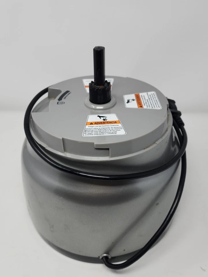 KITCHENAID FOOD PROCESSOR KFP0711CU REPLACEMENT PART SILVER BASE UNIT MOTOR - Image 3 of 4