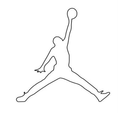 Jordan Outline Logo Outline Black Jordan Symbol Air Jordan