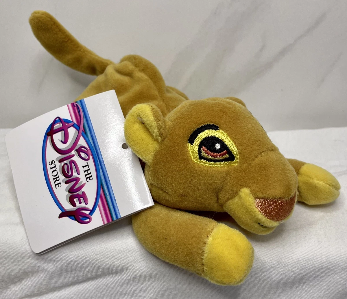 DISNEY STORE NWT LION KING SIMBA MINI BEAN BAG PLUSH 8