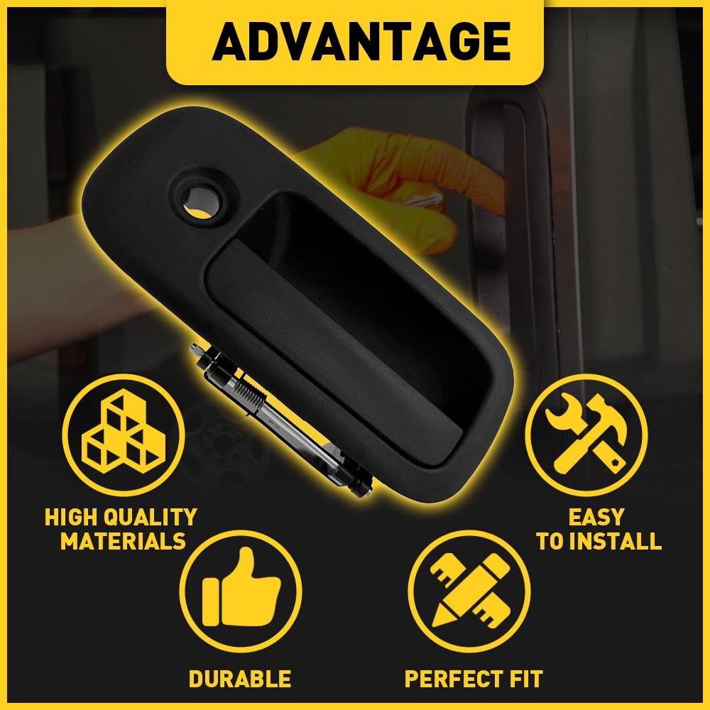 Front Driver Exterior Door Handle LH For 1996-2009 Chevy Express GMC Savana Van thumbnail 8