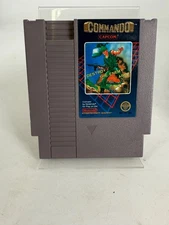 Commando Capcom NES Game Cartridge