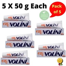 5 X Volini Gel for Pain Relief 50gm Each for Muscle, Joint  Knee Pain Gel