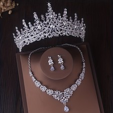 WEDDING CROWN SET TOP QUALITY