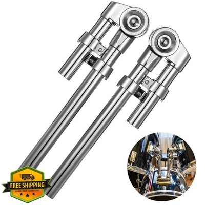 OMISTAR 2 Pcs Adjustable Tom Drum Mount Holder