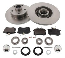 Bremsensatz Scheibenbremse Hinterachse für SEAT VW TOLEDO I CORRADO GOLF III